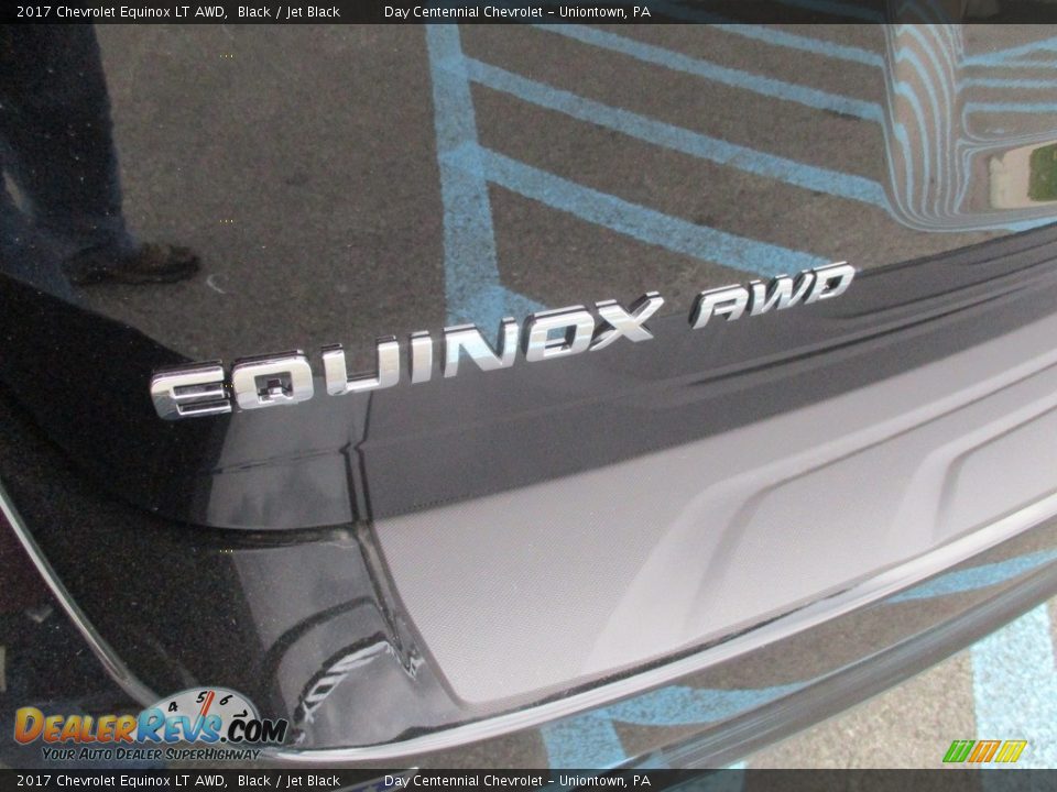 2017 Chevrolet Equinox LT AWD Black / Jet Black Photo #5
