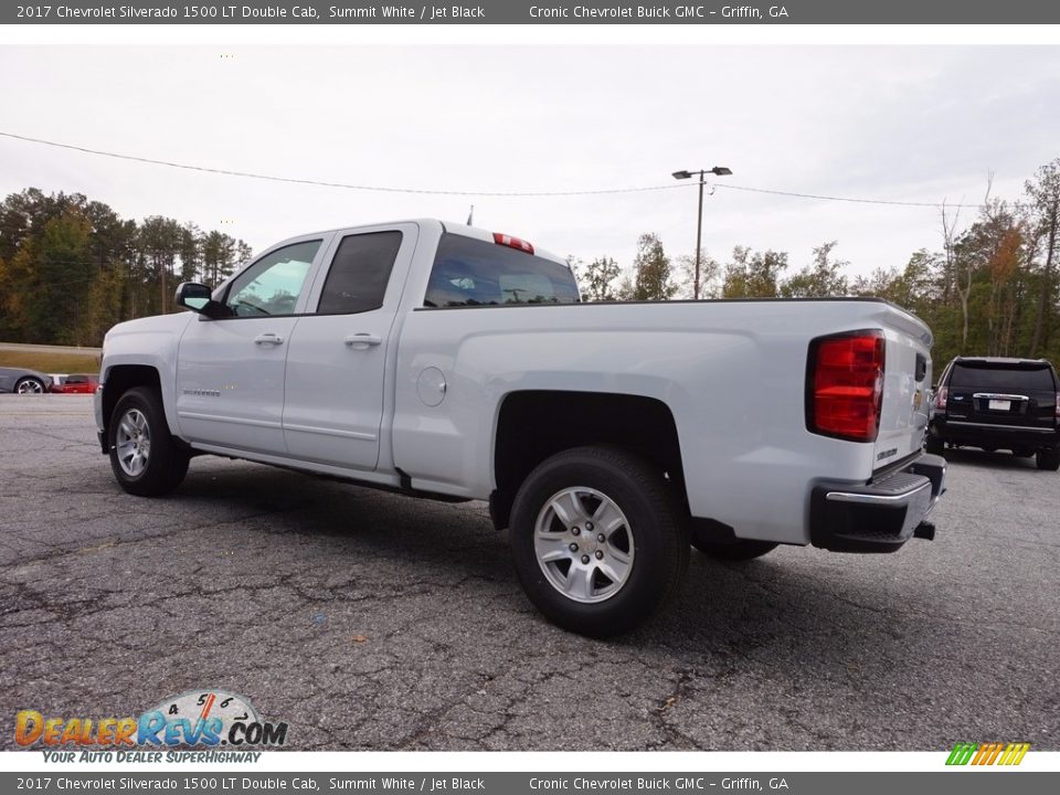 2017 Chevrolet Silverado 1500 LT Double Cab Summit White / Jet Black Photo #5