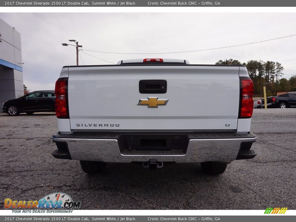2017 Chevrolet Silverado 1500 LT Double Cab Summit White / Jet Black Photo #6