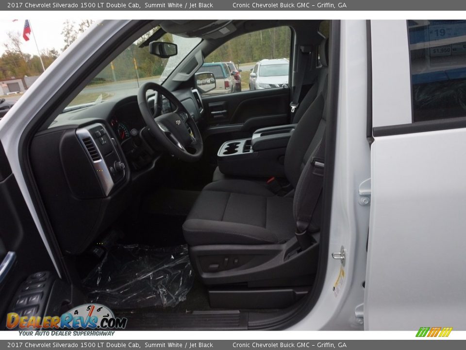 2017 Chevrolet Silverado 1500 LT Double Cab Summit White / Jet Black Photo #9