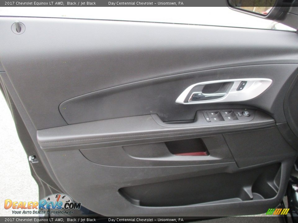 2017 Chevrolet Equinox LT AWD Black / Jet Black Photo #11