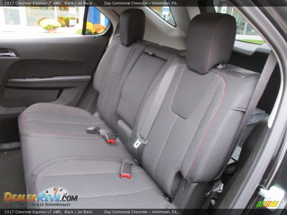 2017 Chevrolet Equinox LT AWD Black / Jet Black Photo #14