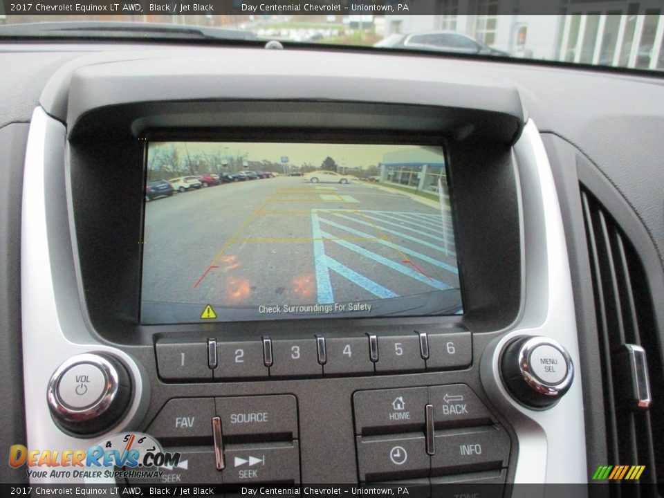 2017 Chevrolet Equinox LT AWD Black / Jet Black Photo #18