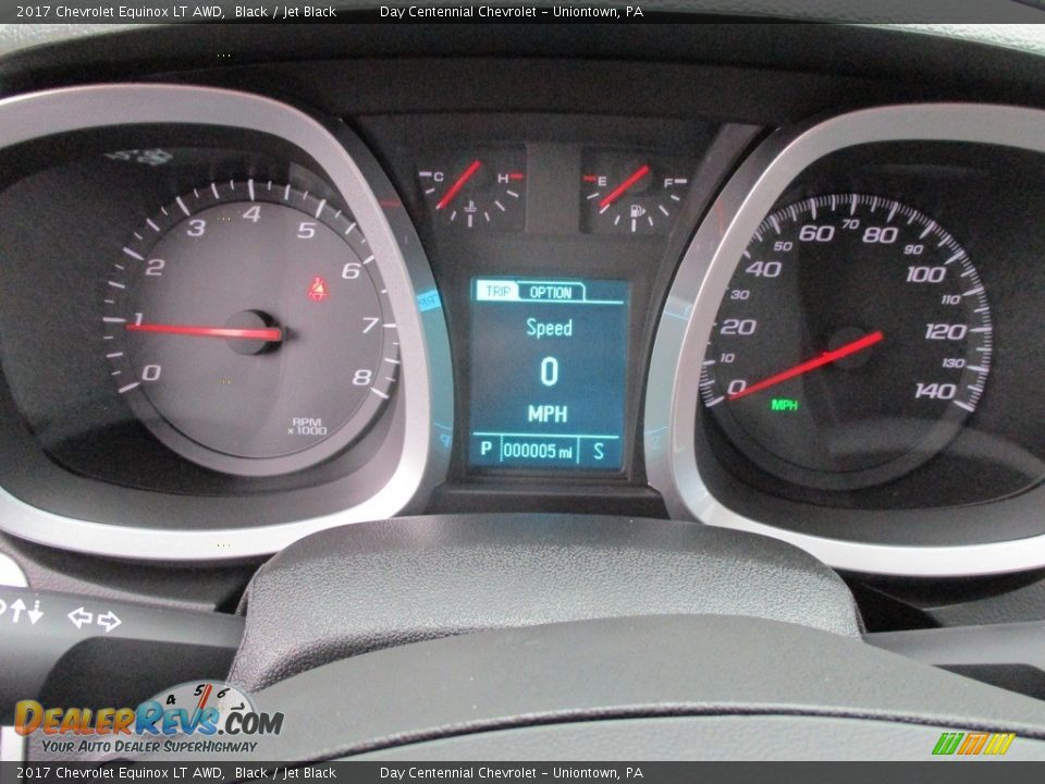 2017 Chevrolet Equinox LT AWD Black / Jet Black Photo #20