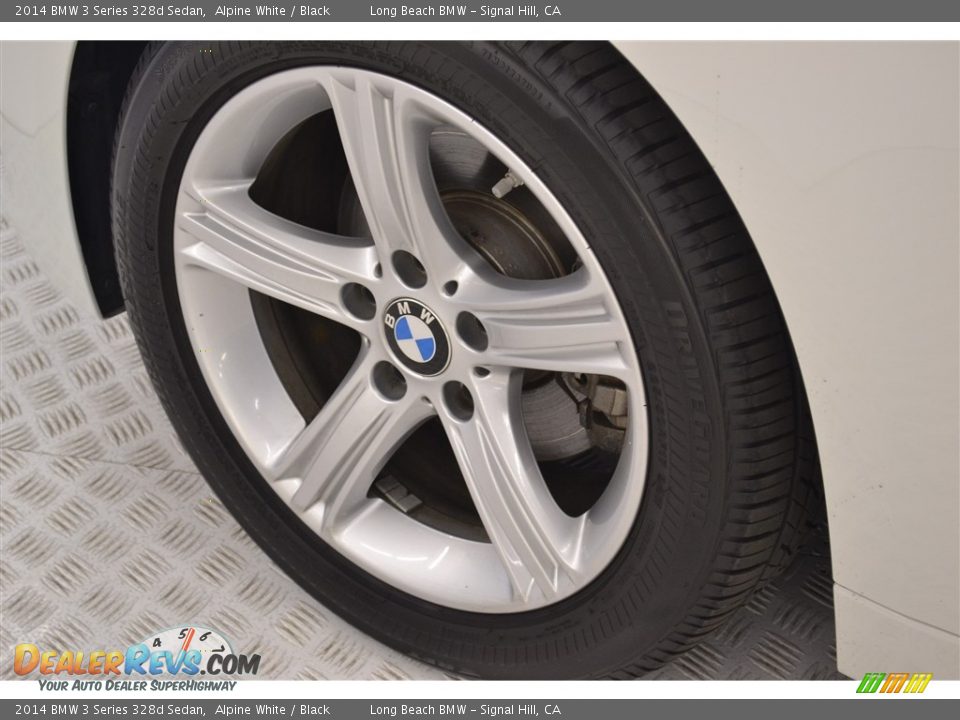 2014 BMW 3 Series 328d Sedan Alpine White / Black Photo #9