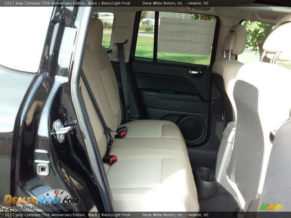 Rear Seat of 2017 Jeep Compass 75th Anniversary Edition Photo #12