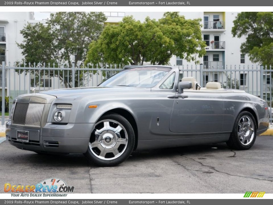 2009 Rolls-Royce Phantom Drophead Coupe Jubilee Silver / Creme Photo #1