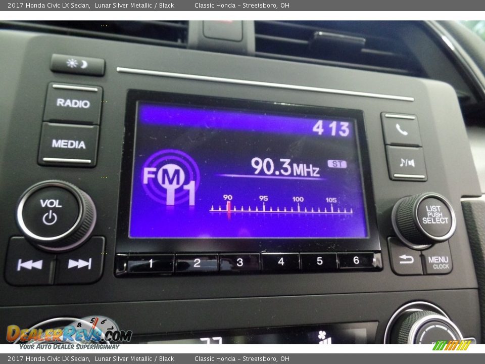 Audio System of 2017 Honda Civic LX Sedan Photo #18