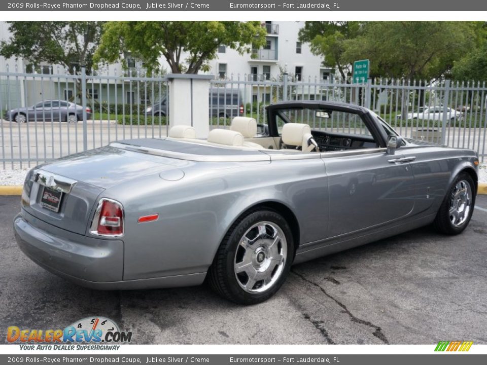 2009 Rolls-Royce Phantom Drophead Coupe Jubilee Silver / Creme Photo #5
