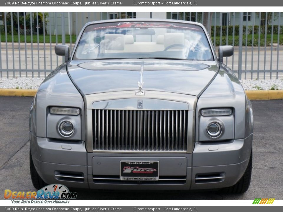 2009 Rolls-Royce Phantom Drophead Coupe Jubilee Silver / Creme Photo #6