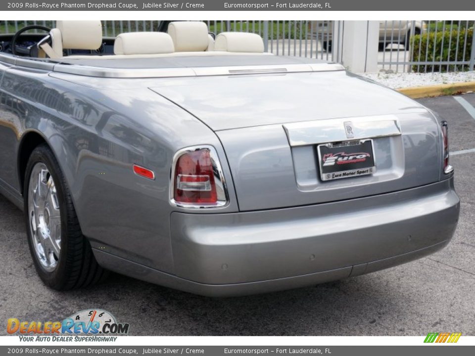 2009 Rolls-Royce Phantom Drophead Coupe Jubilee Silver / Creme Photo #11