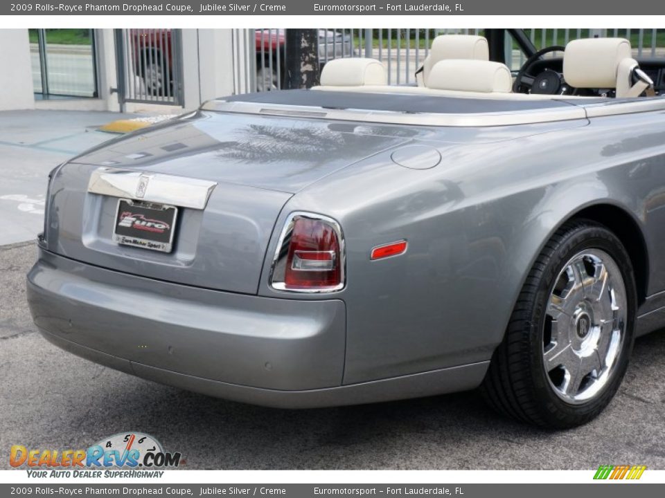 2009 Rolls-Royce Phantom Drophead Coupe Jubilee Silver / Creme Photo #15