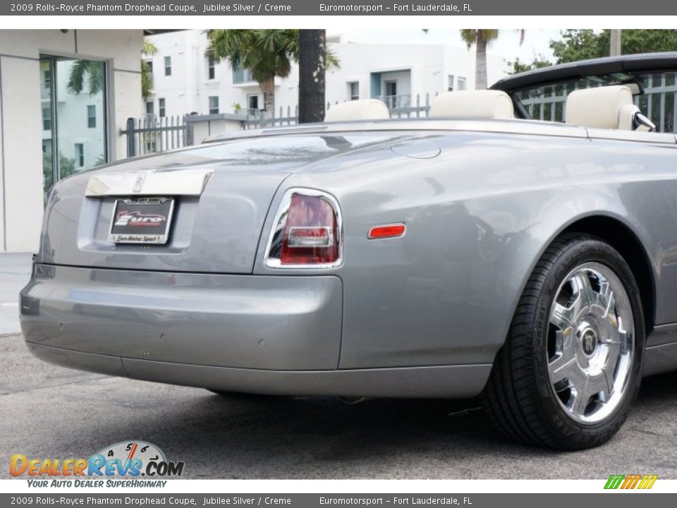 2009 Rolls-Royce Phantom Drophead Coupe Jubilee Silver / Creme Photo #16