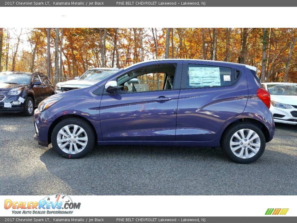Kalamata Metallic 2017 Chevrolet Spark LT Photo #3