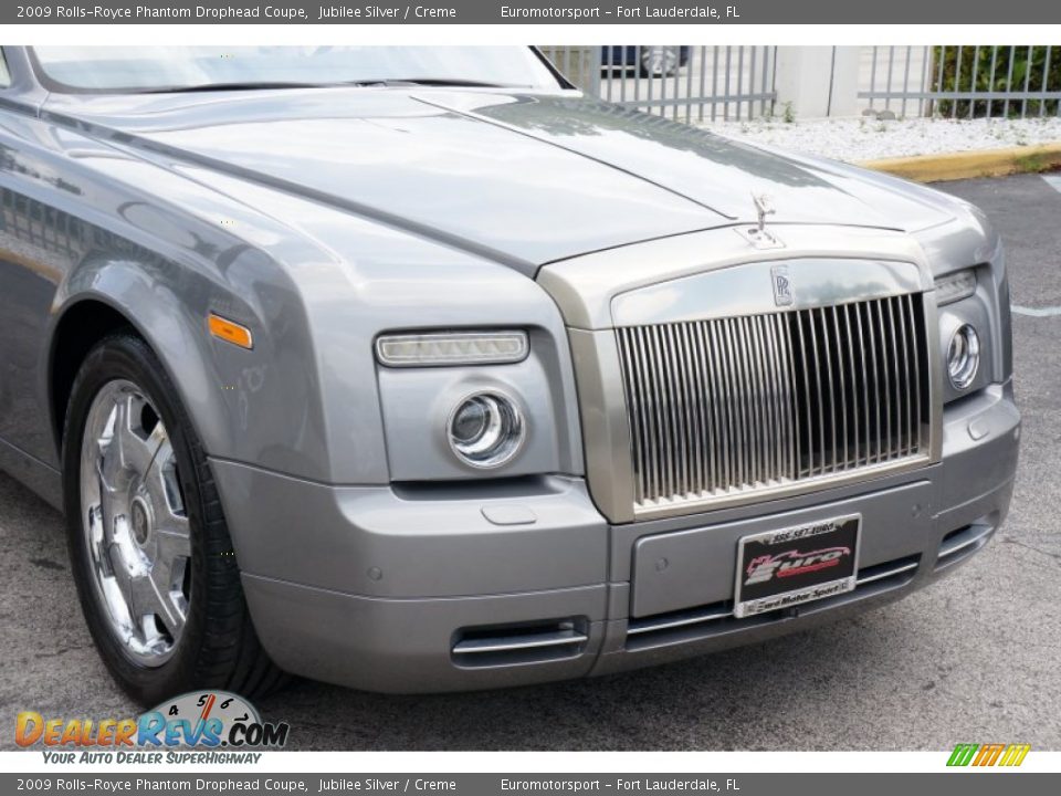 2009 Rolls-Royce Phantom Drophead Coupe Jubilee Silver / Creme Photo #26