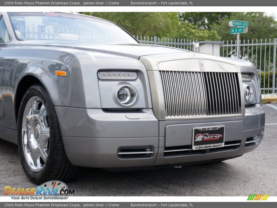 2009 Rolls-Royce Phantom Drophead Coupe Jubilee Silver / Creme Photo #27
