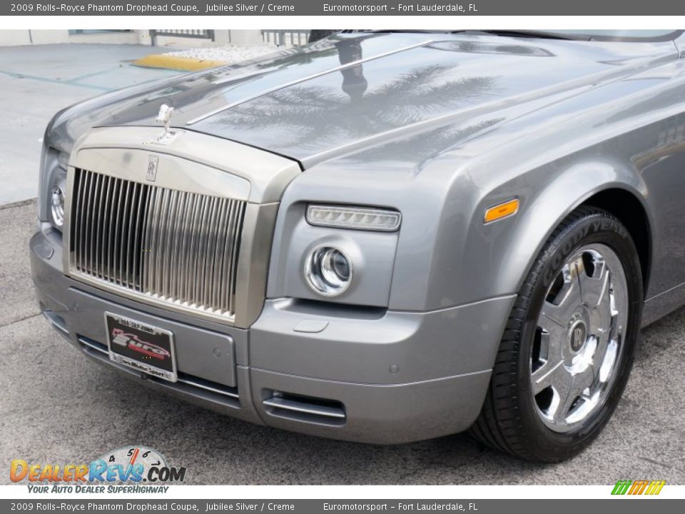2009 Rolls-Royce Phantom Drophead Coupe Jubilee Silver / Creme Photo #28