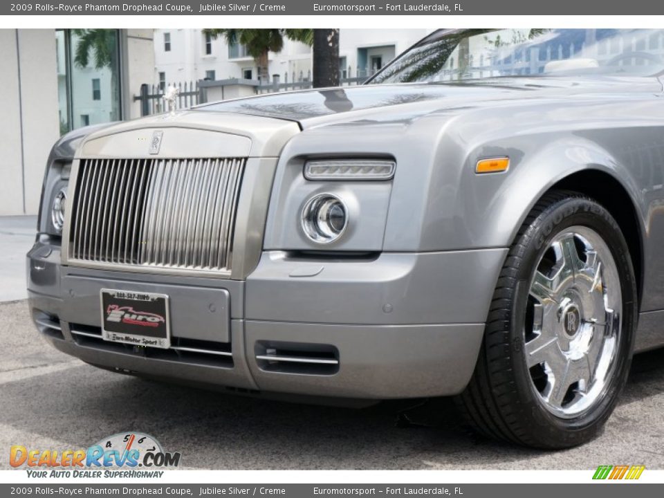 2009 Rolls-Royce Phantom Drophead Coupe Jubilee Silver / Creme Photo #29