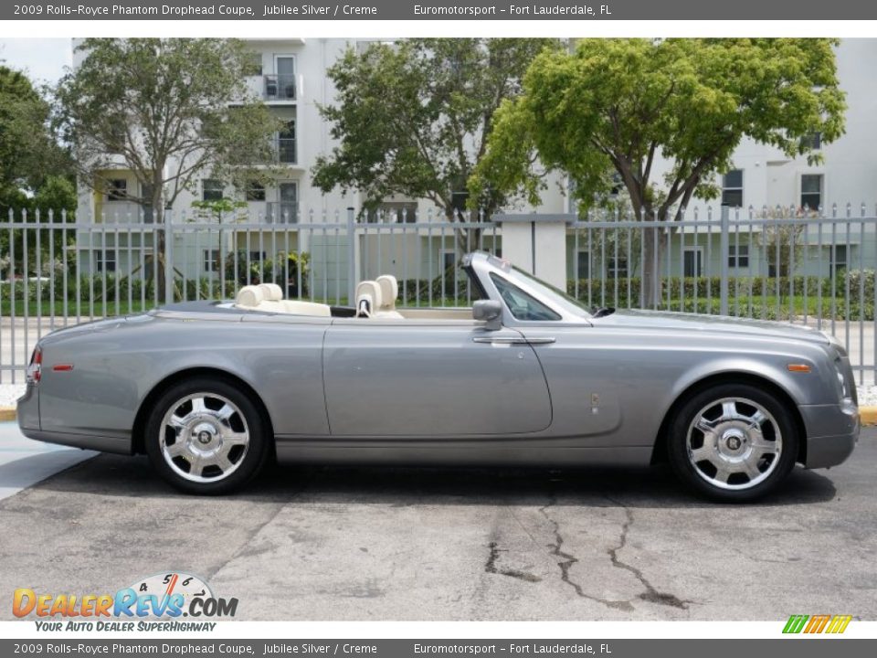 2009 Rolls-Royce Phantom Drophead Coupe Jubilee Silver / Creme Photo #30