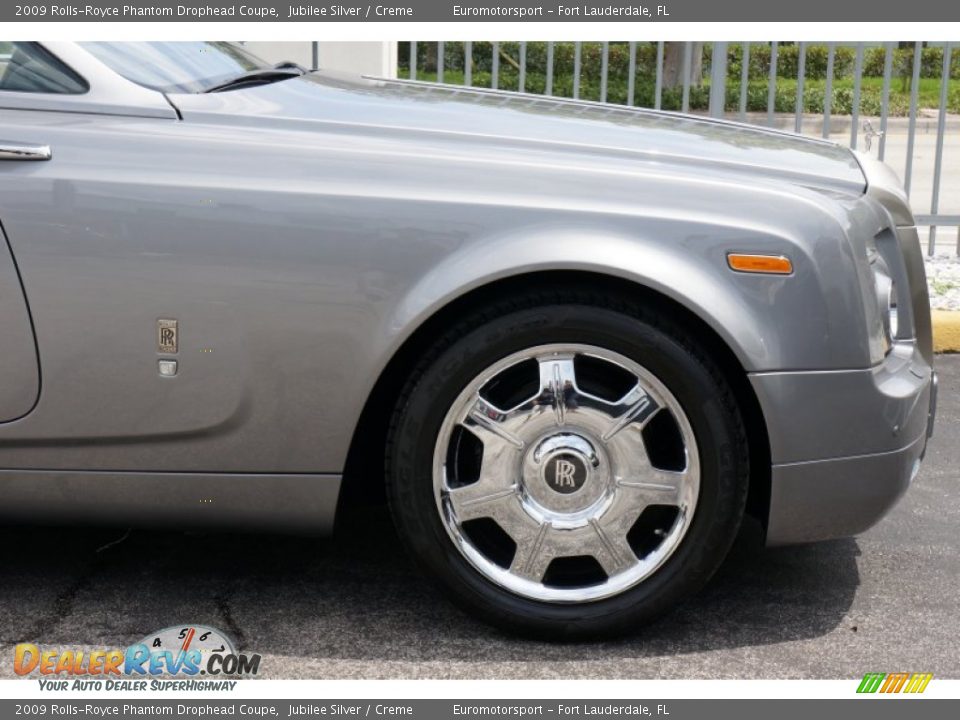 2009 Rolls-Royce Phantom Drophead Coupe Jubilee Silver / Creme Photo #31