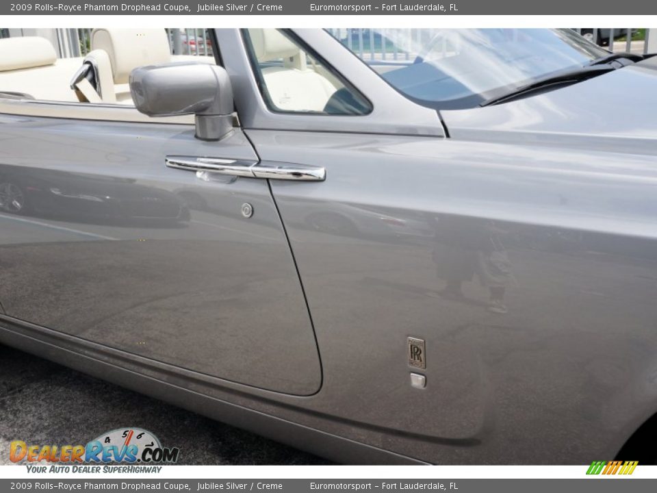 2009 Rolls-Royce Phantom Drophead Coupe Jubilee Silver / Creme Photo #32
