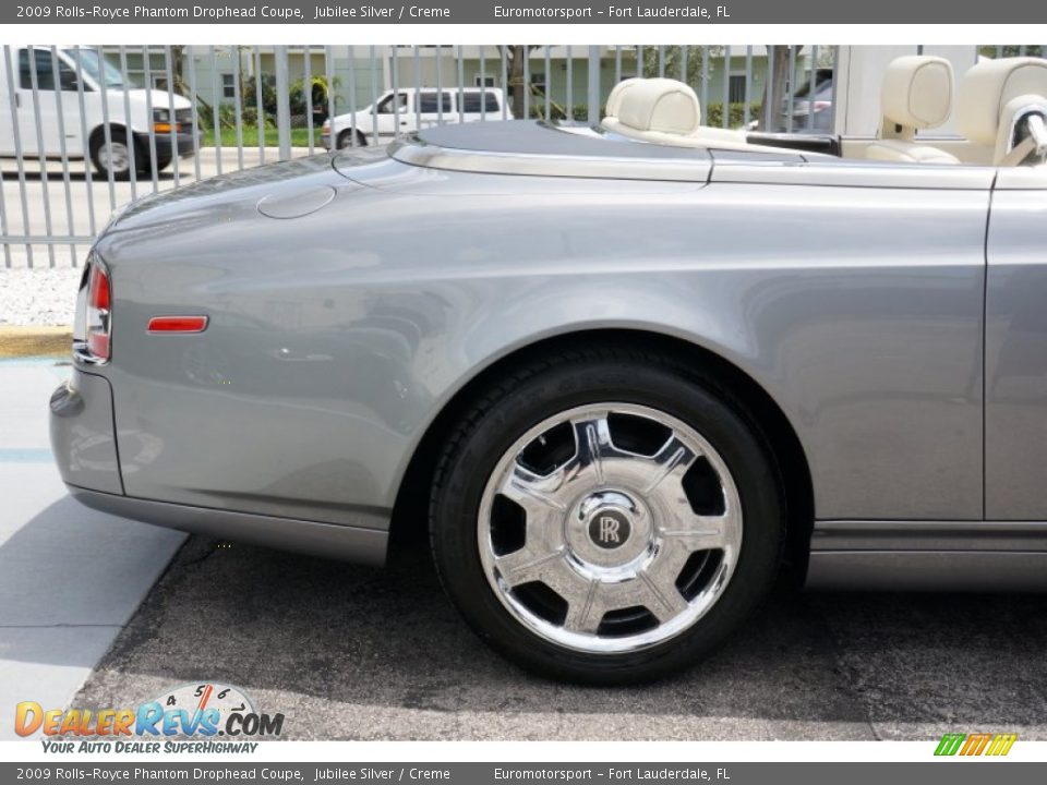 2009 Rolls-Royce Phantom Drophead Coupe Jubilee Silver / Creme Photo #34