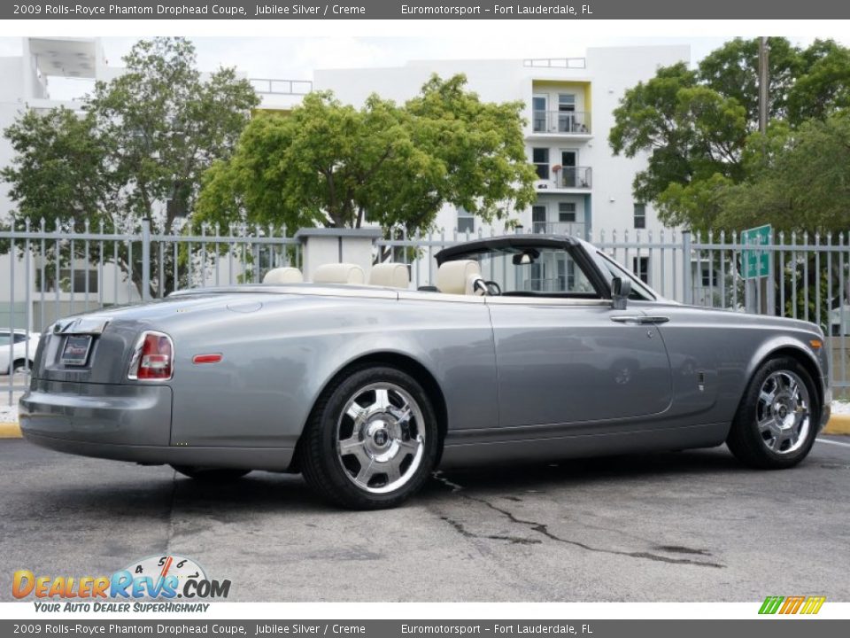2009 Rolls-Royce Phantom Drophead Coupe Jubilee Silver / Creme Photo #36