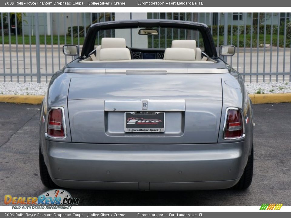 2009 Rolls-Royce Phantom Drophead Coupe Jubilee Silver / Creme Photo #40