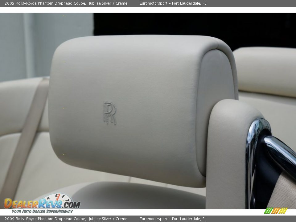 2009 Rolls-Royce Phantom Drophead Coupe Jubilee Silver / Creme Photo #49