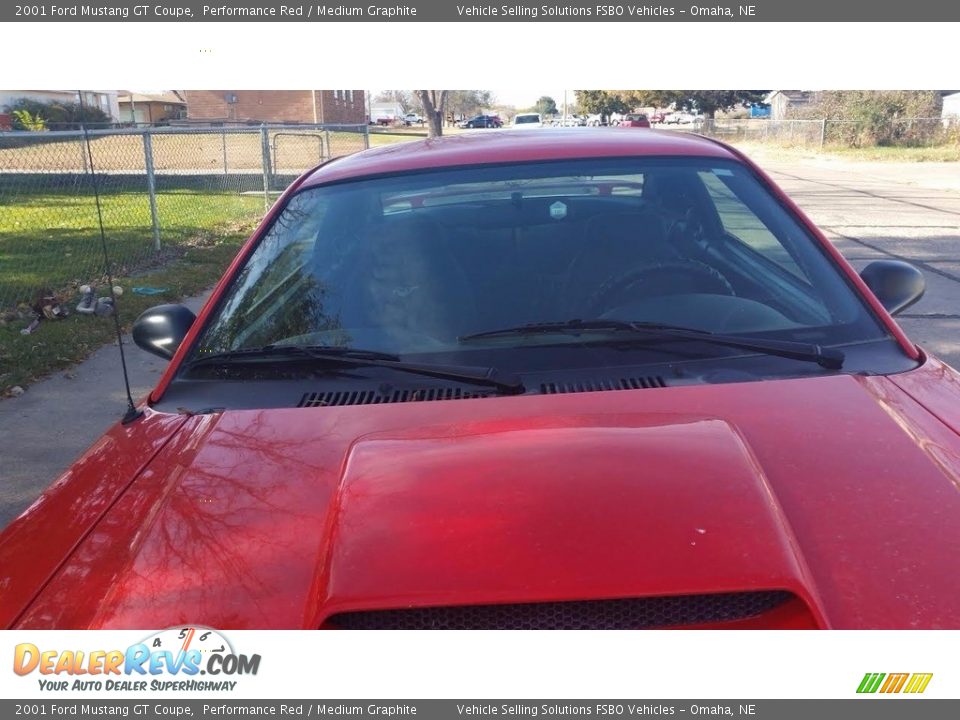 2001 Ford Mustang GT Coupe Performance Red / Medium Graphite Photo #13