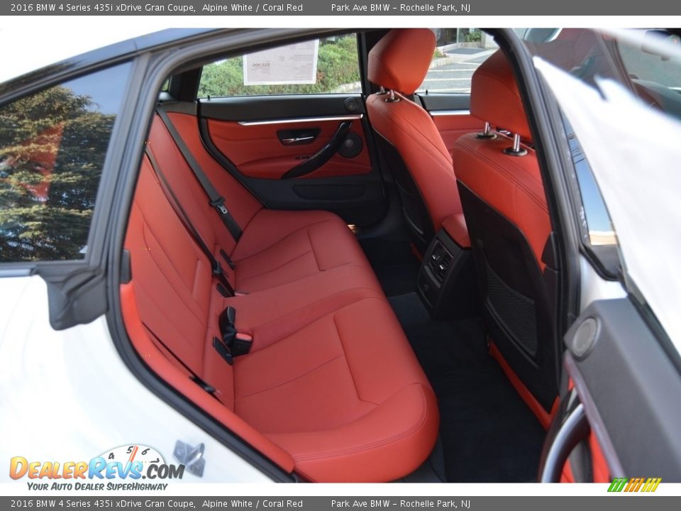 Rear Seat of 2016 BMW 4 Series 435i xDrive Gran Coupe Photo #26
