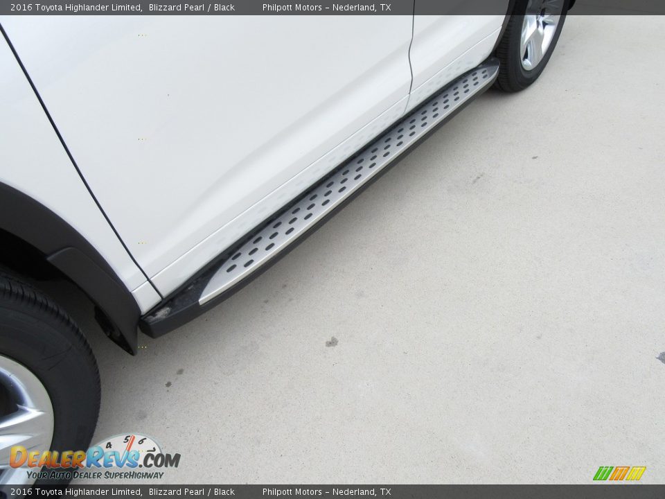 2016 Toyota Highlander Limited Blizzard Pearl / Black Photo #12