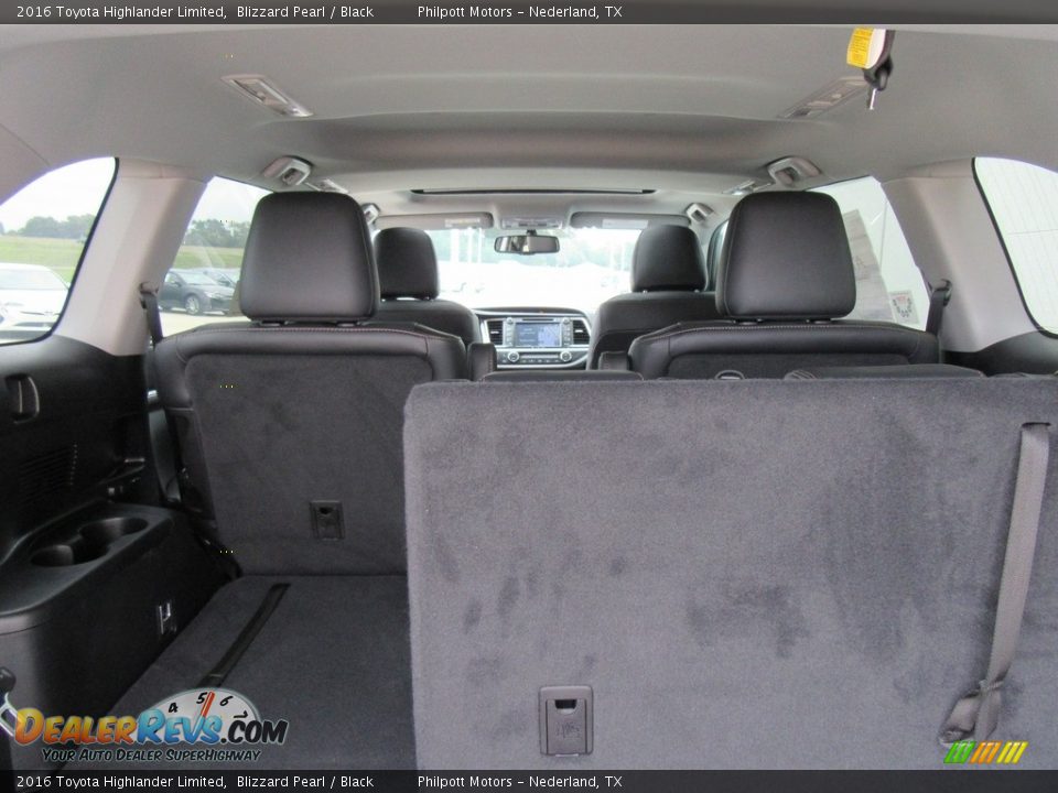 2016 Toyota Highlander Limited Blizzard Pearl / Black Photo #17