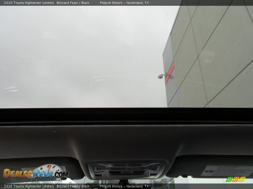 2016 Toyota Highlander Limited Blizzard Pearl / Black Photo #25