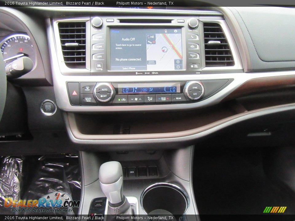 2016 Toyota Highlander Limited Blizzard Pearl / Black Photo #27
