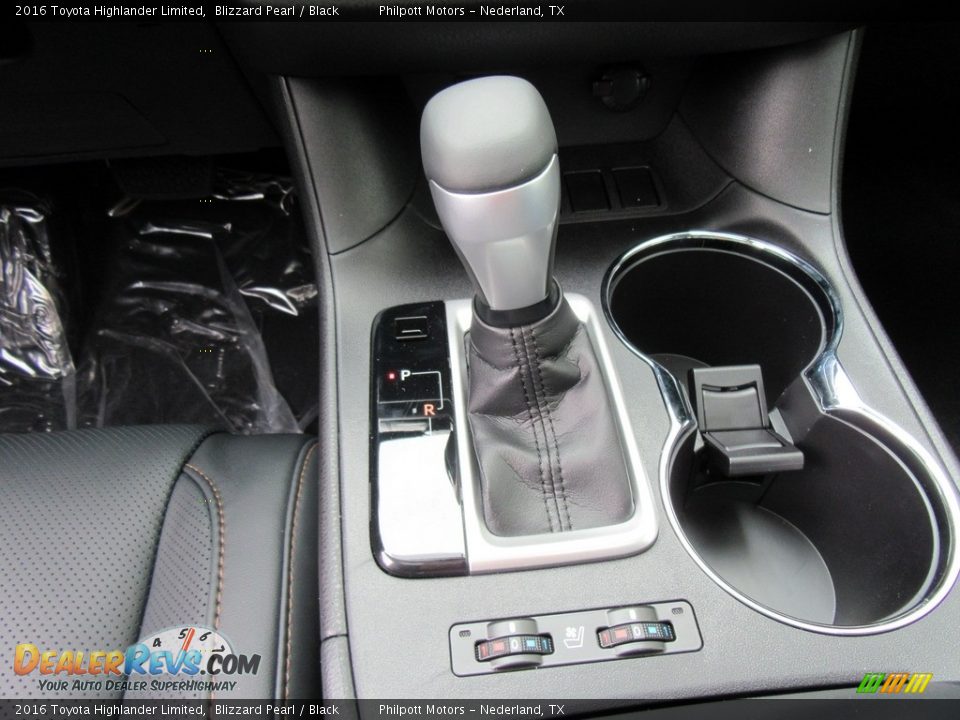 2016 Toyota Highlander Limited Blizzard Pearl / Black Photo #30