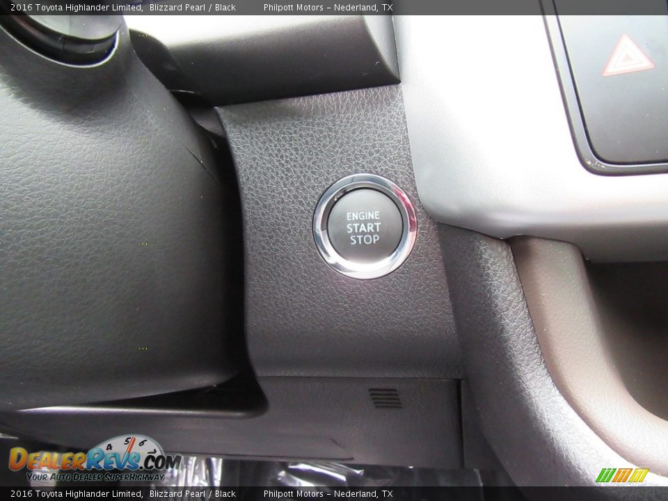 2016 Toyota Highlander Limited Blizzard Pearl / Black Photo #32
