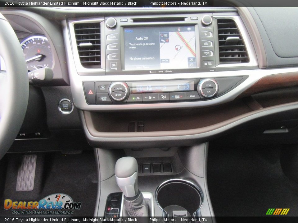 2016 Toyota Highlander Limited Platinum Midnight Black Metallic / Black Photo #27