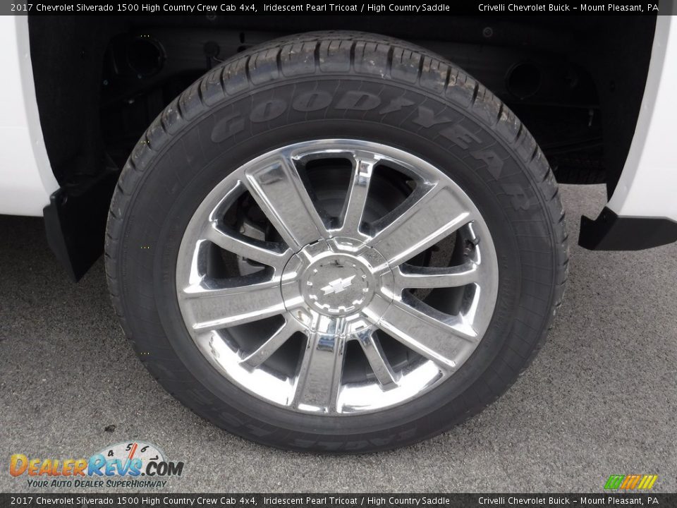 2017 Chevrolet Silverado 1500 High Country Crew Cab 4x4 Wheel Photo #6