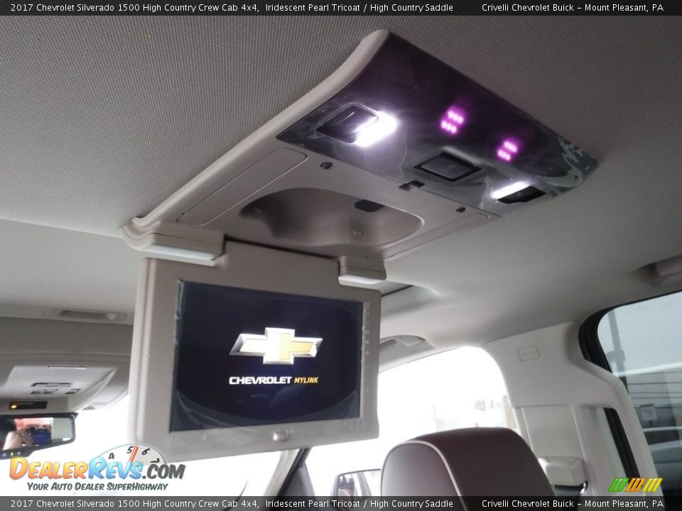 Entertainment System of 2017 Chevrolet Silverado 1500 High Country Crew Cab 4x4 Photo #12