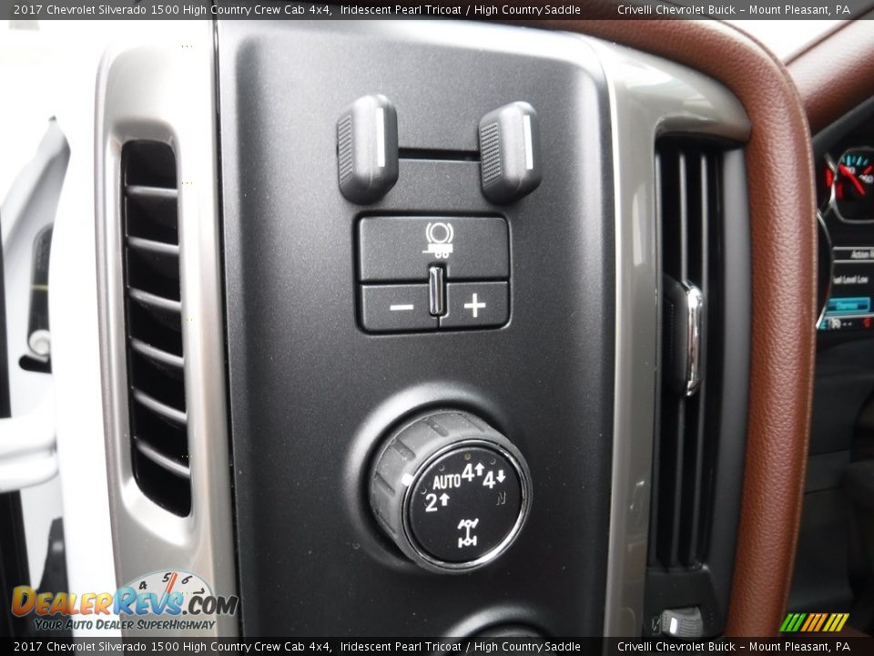 Controls of 2017 Chevrolet Silverado 1500 High Country Crew Cab 4x4 Photo #18