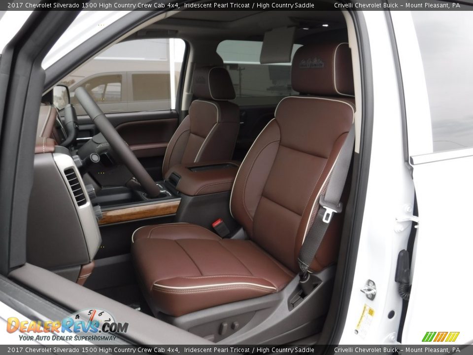 High Country Saddle Interior - 2017 Chevrolet Silverado 1500 High Country Crew Cab 4x4 Photo #19