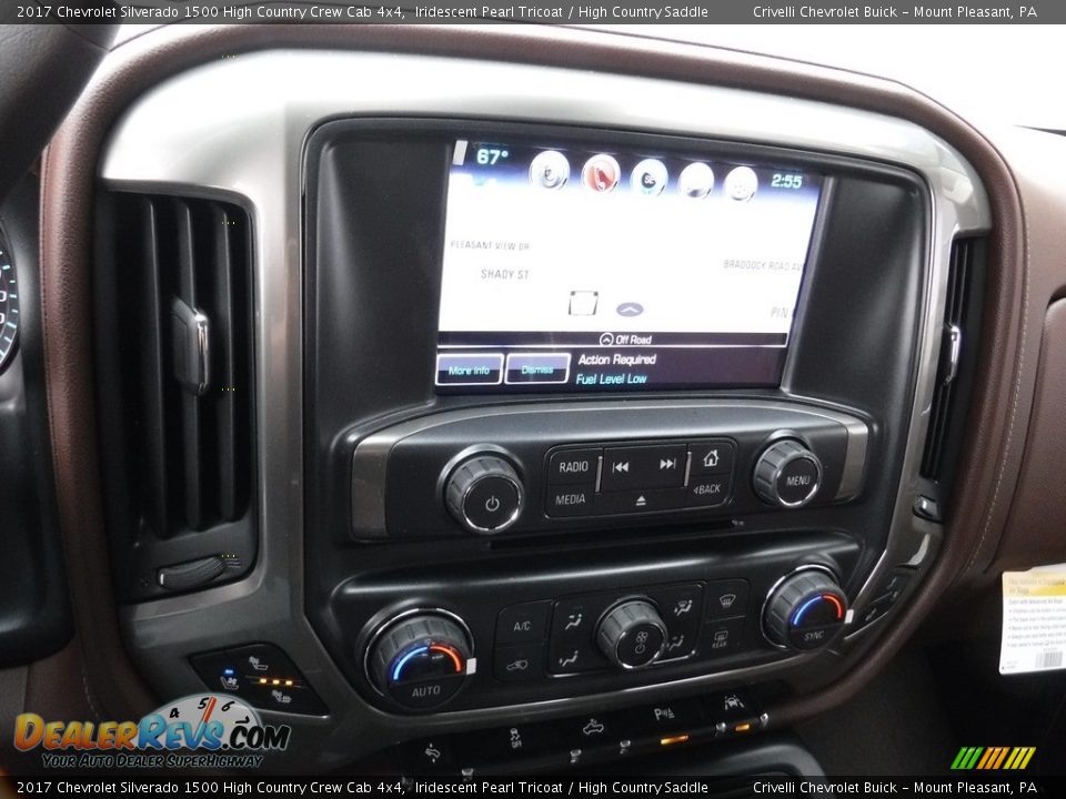 Controls of 2017 Chevrolet Silverado 1500 High Country Crew Cab 4x4 Photo #21