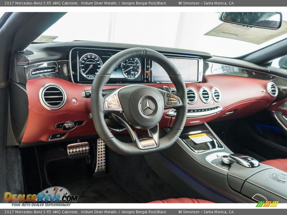 Dashboard of 2017 Mercedes-Benz S 65 AMG Cabriolet Photo #5