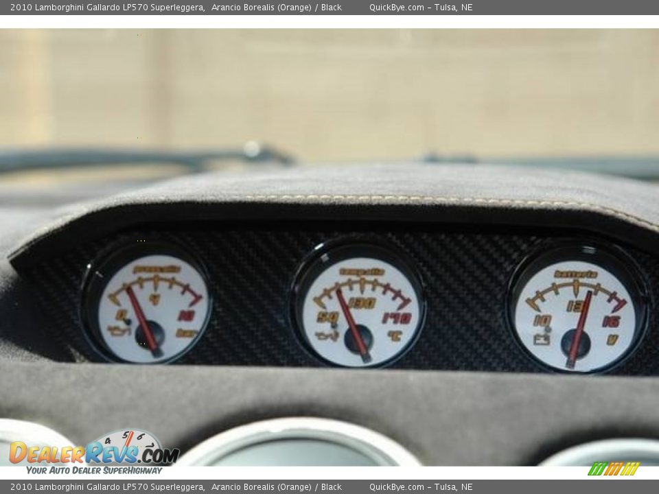 2010 Lamborghini Gallardo LP570 Superleggera Arancio Borealis (Orange) / Black Photo #11