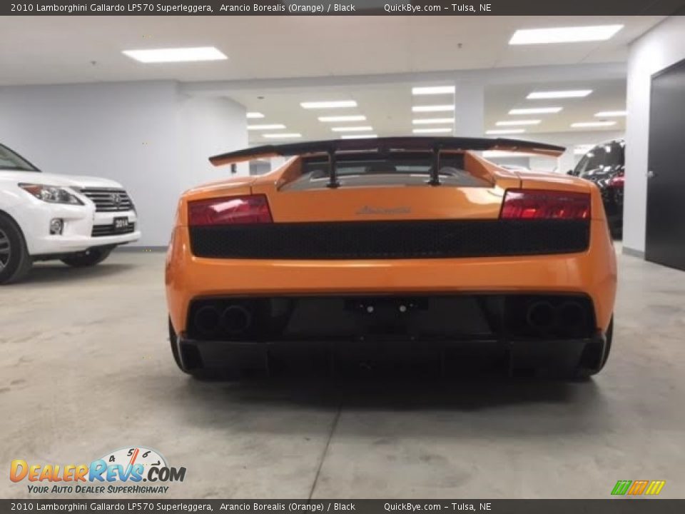 2010 Lamborghini Gallardo LP570 Superleggera Arancio Borealis (Orange) / Black Photo #21
