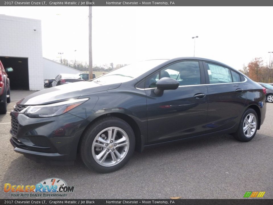 2017 Chevrolet Cruze LT Graphite Metallic / Jet Black Photo #1