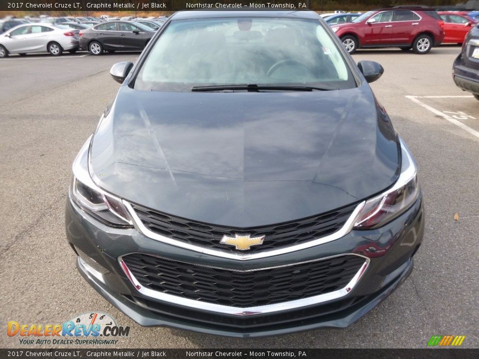 2017 Chevrolet Cruze LT Graphite Metallic / Jet Black Photo #2