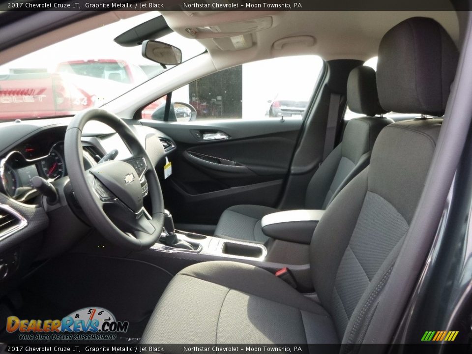 2017 Chevrolet Cruze LT Graphite Metallic / Jet Black Photo #10
