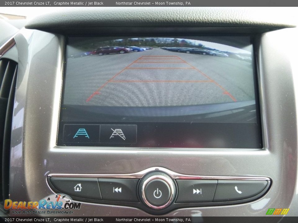 2017 Chevrolet Cruze LT Graphite Metallic / Jet Black Photo #17